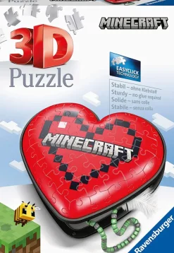 Ravensburger Puzzle 3D - Boite Coeur - Minecraft*Enfant 3D|Déco Et Objets