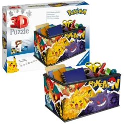 Ravensburger Puzzle 3D - Boite de Rangement - Pokémon*Enfant 3D|À Partir De 9 Ans