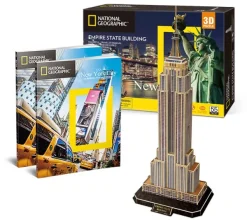 Cubic Fun Puzzle 3D - Empire State Building (Difficulté : 6/8)*Enfant 3D|Monuments