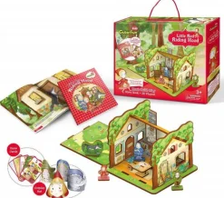 Cubic Fun Puzzle 3D - Little Red Riding Hood - Difficulté : 2/8*Enfant 3D|Puzzles Pour Enfants
