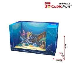 Cubic Fun Puzzle 3D - Magic Box - Underwater World (Difficulté: 4/6)*Enfant 3D|À Partir De 9 Ans