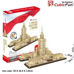 Cubic Fun Puzzle 3D - Palais de la Culture et de la Science*Enfant 3D|À Partir De 9 Ans