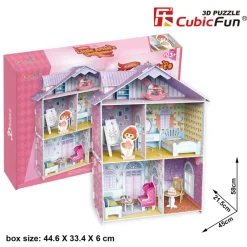 Cubic Fun Puzzle 3D - Pianist's Home (Difficulté: 4/6)*Enfant 3D|Cottages Et Châlets