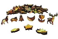 The Wild Puzzle Puzzle en Bois - Amie de la Forêt* Puzzles Adultes|Animaux De La Forêt
