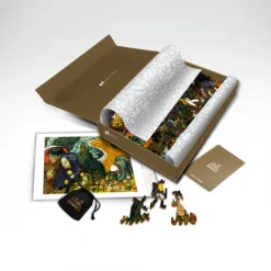 HCM Kinzel Puzzle en Bois - Balade à Arles*Femme Puzzles Adultes|Hommes Et Femmes