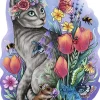 Ravensburger Puzzle en Bois - Chat Printanier*Enfant Puzzles Enfants|À Partir De 9 Ans
