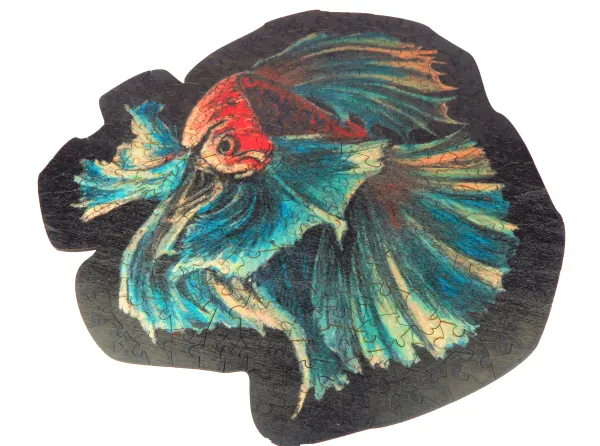 The Wild Puzzle Puzzle en Bois - Dans le Bocal* Puzzles Adultes|Animaux Marins