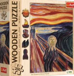 Trefl Puzzle en Bois - Edvard Munch*Enfant À Partir De 9 Ans|Puzzles Enfants