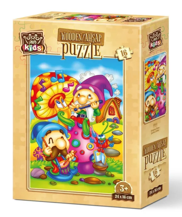 Art Puzzle Puzzle en Bois - Elfes Chantants*Femme Puzzles Enfants|Puzzles Pour Enfants