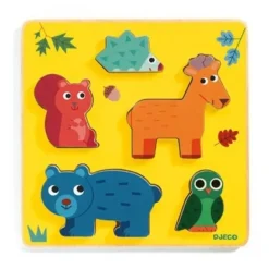 Djeco Puzzle en Bois - Frimours*Enfant Puzzles Enfants|À Partir De 2 Ans