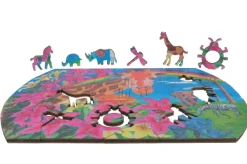The Wild Puzzle Puzzle en Bois - La Belle Demeure* Puzzles Adultes|Animaux Sauvages