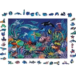 Ravensburger Puzzle en Bois - Marin* Puzzles Adultes|Dauphins