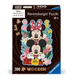Ravensburger Puzzle en Bois - Mickey & Minnie*Enfant Forme|Puzzles Enfants