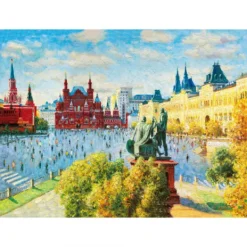 Davici Puzzle en Bois - Moscou en l'An 870* Puzzles Adultes|Pays D'Asie