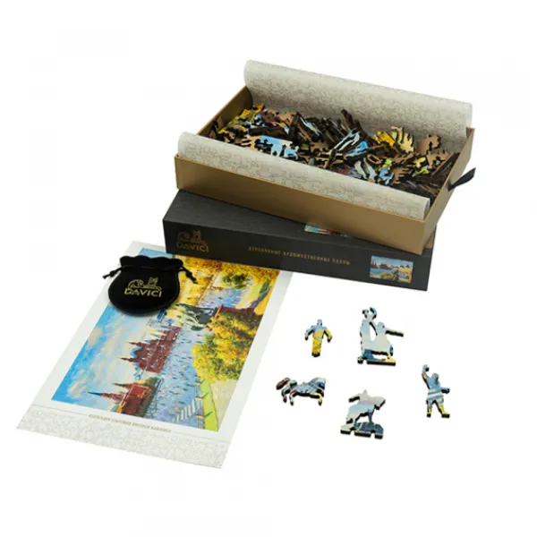 Davici Puzzle en Bois - Moscou en l'An 870* Puzzles Adultes|Pays D'Asie