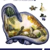 The Wild Puzzle Puzzle en Bois - Nouveaux-Nés* Puzzles Adultes|Dinosaures
