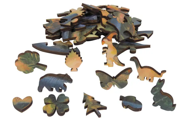 The Wild Puzzle Puzzle en Bois - Nouveaux-Nés* Puzzles Adultes|Dinosaures