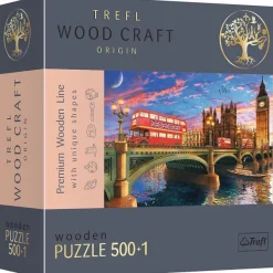 Trefl Wood Craft Puzzle en Bois - Palais de Westminster - Londres* Puzzles Adultes|Villes Et Villages