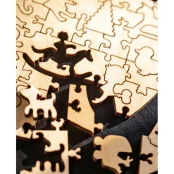 Davici Puzzle en Bois - Portrait d'Enfants*Femme/Enfant Puzzles Adultes|Bébés Et Enfants