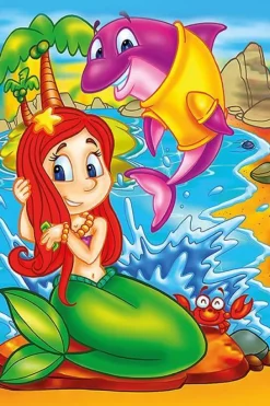 Art Puzzle Puzzle en Bois - Sirène et ses Amis*Enfant Puzzles Enfants|Puzzles Pour Enfants