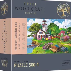 Trefl Wood Craft Puzzle en Bois - Summer Haven* Puzzles Adultes|Phares Et Moulins