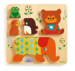 Djeco Puzzle en Bois - Woodypile*Enfant Puzzles Enfants|À Partir De 2 Ans