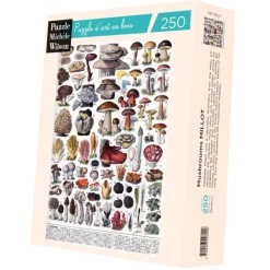 Puzzle Michèle Wilson Puzzle en Bois Découpé à la Main - Les Champignons*Enfant Puzzles Enfants|À Partir De 9 Ans