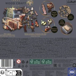 Trefl Wood Craft Puzzle en Bois Premium Line - Trésors Dans Le Grenier* Puzzles Adultes|Déco Et Objets