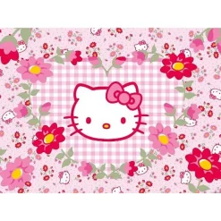 Ravensburger Puzzle Géant - Hello Kitty : Fleurs*Enfant Puzzles Pour Enfants