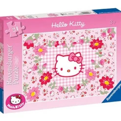 Ravensburger Puzzle Géant - Hello Kitty : Fleurs*Enfant Puzzles Pour Enfants