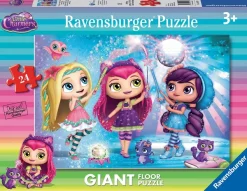 Ravensburger Puzzle Géant de Sol - Little Charmers*Enfant Géant De Sol|Puzzles Pour Enfants