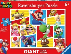 Ravensburger Puzzle Géant de Sol - Pièces XXL - Super Mario*Femme/Enfant Géant De Sol|À Partir De 9 Ans