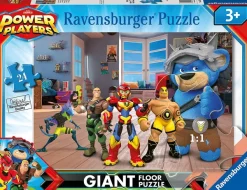 Ravensburger Puzzle Géant de Sol - Power Players*Enfant Géant De Sol|Puzzles Pour Enfants