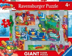 Ravensburger Puzzle Géant de Sol - Super Zings*Enfant Géant De Sol|Dès 6 Ans : 50 À 100 Pièces