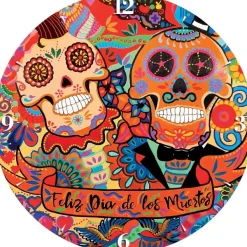 Art Puzzle Puzzle Horloge - Fin Heureuse* Rond|Déco Et Objets