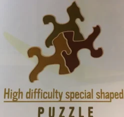 Roovi Puzzle Spécial / Difficile : Cheval Haflinger n°1* Pièces Difficiles|Chevaux