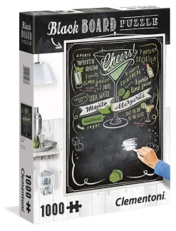Clementoni Puzzle Tableau Noir - Cheers* Déco Et Objets|De 1 000 Pièces
