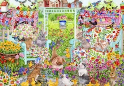 Alipson Puzzle Quilt de Printemps* Animaux De La Ferme|De 1 000 Pièces