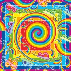 Yazz Rainbow & Butterflies* Carré|De 1 000 Pièces