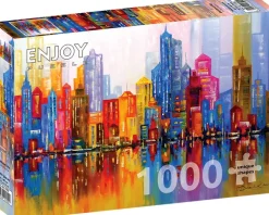 Enjoy Puzzle Rainbow City* Villes Et Villages|Art