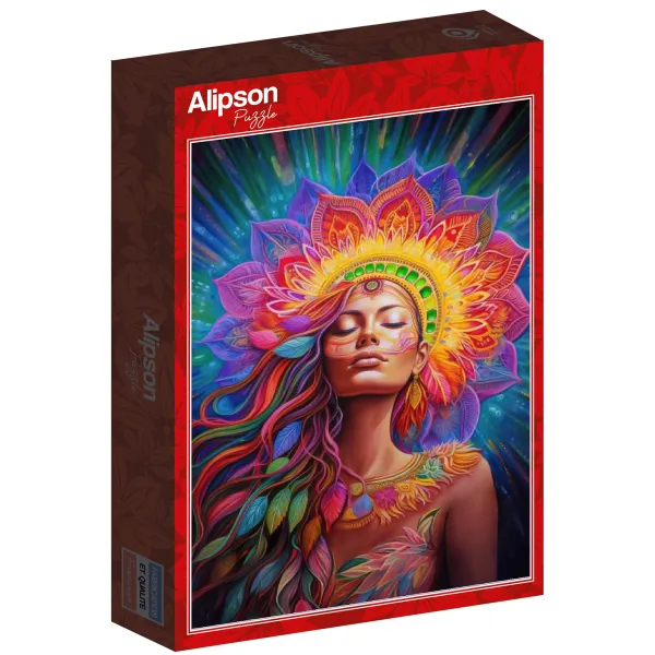 Alipson Puzzle Rainbow Shaman*Femme Hommes Et Femmes|De 1 000 Pièces