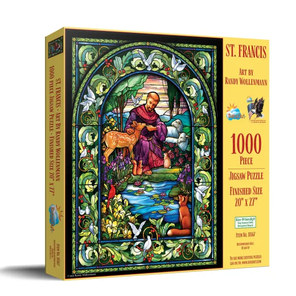 SunsOut Randy Wollenmann - St. Francis*Femme Religions Et Mysticisme|Hommes Et Femmes