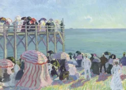Grafika Raoul Dufy - La Plage et l'Estacade de Trouville, 1905* Art|De 500 À 999 Pièces