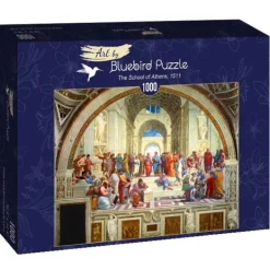 Bluebird Puzzle Raphaël - Raphael - The School of Athens, 1511* Art|De 1 000 Pièces