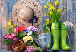 Bluebird Puzzle Ready for the Garden*Femme Zen Et Bien Être|Forêts, Fleurs Et Jardins