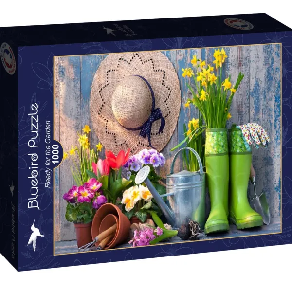 Bluebird Puzzle Ready for the Garden*Femme Zen Et Bien Être|Forêts, Fleurs Et Jardins