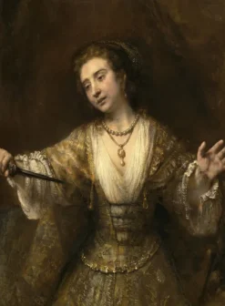 Grafika Rembrandt - Rembrandt : Lucretia, 1664* De 2 000 Pièces|De 2 000 Pièces