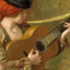 Grafika Kids Renoir Auguste - Auguste Renoir : Jeune Femme Espagnole avec une Guitare, 1898*Enfant Art|Dès 6 Ans : 50 À 100 Pièces