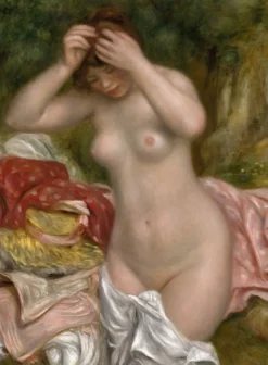 Grafika Renoir Auguste - Auguste Renoir : Baigneuse Arrangeant Ses Cheveux, 1893* De 2 000 Pièces|De 2 000 Pièces