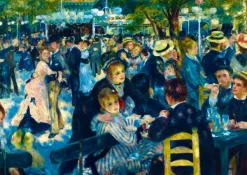 Bluebird Puzzle Renoir Auguste - Renoir - Dance at Le Moulin de la Galette, 1876* Art|De 1 000 Pièces